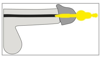 Черный уретральный вибростимулятор Vibrating Penis Plug