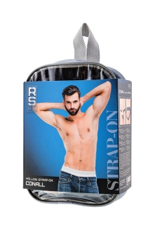 Фаллопротез с креплением RealStick Strap-On Conall телесный