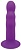 Вибратор с присоской Hitsens 3 Vibe фиолетовый 18,2 см