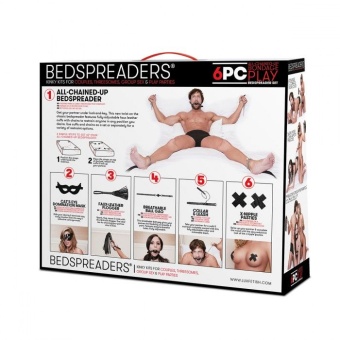 Набор для бондажа из 6 предметов Lux Fetish