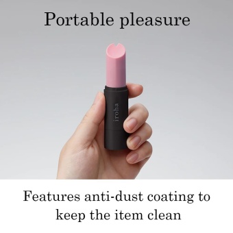 Минивибратор в виде помады Tenga Iroha Stick розовый