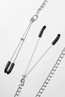 Зажимы на соски «Вилки» на цепочке