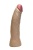 Телесная насадка-реалистик для трусиков Vac-U-Lock The Naturals Thin Dong - 19,1 см.
