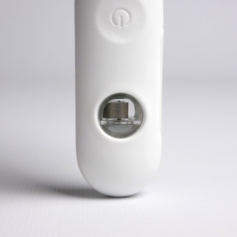 Эрекционное кольцо Youvic с вибрацией и дистанционным управлением белое