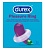 Прозрачное эрекционное кольцо Durex Pleasure Ring
