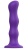 Фаллоимитатор с шариками Strap-On-Me Dildo Geisha Ball размер M фиолетовый