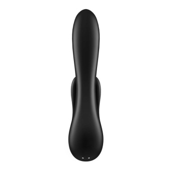 Вибратор Satisfyer Double Flex с двумя клиторальными кончиками чёрный