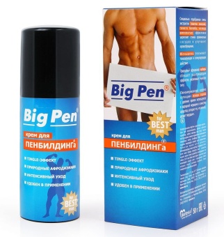 Крем для увеличения члена Big Pen - 50 гр