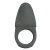 Серое эрекционное кольцо с вибростимуляцией клитора Alto