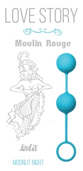 Голубые вагинальные шарики Love Story Moulin Rouge