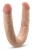 Телесный двусторонний фаллоимитатор 14 Inch Double Dong - 35,6 см.