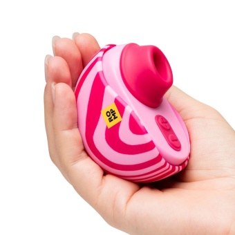 Вакуумно-волновой стимулятор клитора Romp Spin розовый