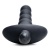 Черные анальные бусы с вибрацией и пультом ДУ 28X Remote Control Vibrating Silicone Anal Beads - 19 см.