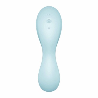 Вибратор с вакуумной стимуляцией Satisfyer Curvy Trinity 5+ и управлением от приложения