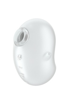 Вакуумый вибростимулятор клитора Satisfyer Cutie Ghost белый