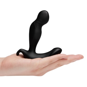 Стимулятор простаты с вращающейся головкой b-Vibe 360 Plug и пультом ДУ черный