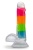 Яркий люминесцентный фаллоимитатор Rainbow Rave - 16,5 см. Яркий люминесцентный фаллоимитатор Rainbow Rave - 16,5 см.