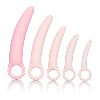 Набор вагинальных тренажеров разного размера Silicone Dilator Kit 5-Piece Set