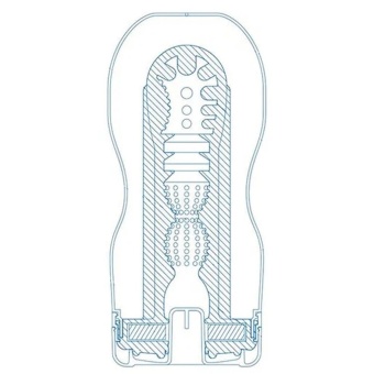 Мастурбатор Tenga Vacuum Cup Extra Cool Edition с охлаждающим эффектом