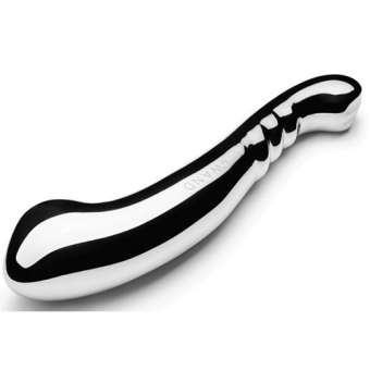 Большой тяжелый фаллоимитатор из стали Le Wand Contour - 28,6 см