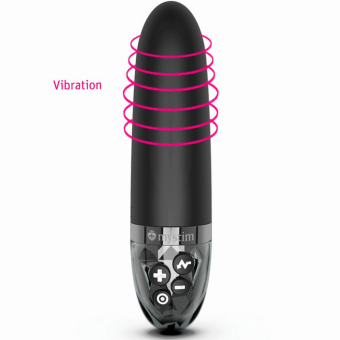 Вибратор с электростимуляцией Mystim Sleak Freak Black Edition чёрный