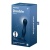 Фаллоимитатор Satisfyer Double Ball-R с внутренними шариками синий