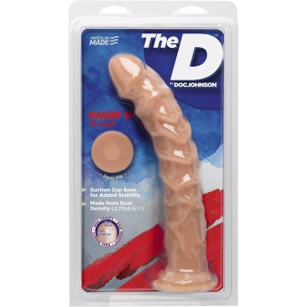 Фаллоимитатор на присоске The D Perfect D Vanilla - 25,4 см