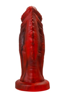 Силиконовый вибратор Monster Saur - 20 см.