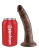 Фаллоимитатор на присоске King Cock 16,5 см коричневый