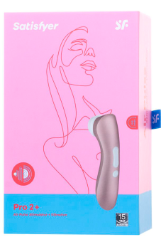 Вакуумный клиторальный стимулятор с вибрацией Satisfyer Pro 2 Vibration