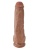 Фаллоимитатор на присоске с мошонкой King Cock with Balls 28 см мулат