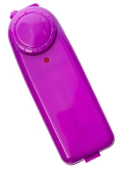 Фиолетовые вагинальные шарики с вибрацией