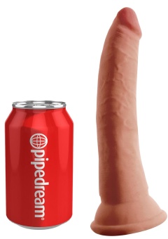 Фаллоимитатор на присоске King Cock Triple Density 18 см мулат