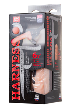 Страпон премиум класс (S) WOMAN MEDIUM с 3 насадками