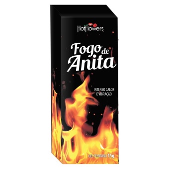 Гель для женского оргазма Fogo De Anita с согревающим и вибрирующим действием 15 г