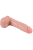 Реалистичный фаллоимитатор с мошонкой на присоске Real Basic Toy - 21 см