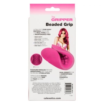 Рельефный мастурбатор The Gripper Beaded Grip с шариками