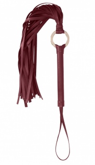 Бордовый хлыст Flogger - 70 см.