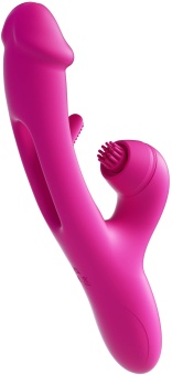 Вибратор-кролик Amovibe G Spot Ultra со стимуляцией зоны G розовый