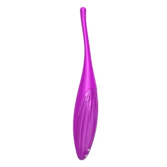 Точечный вибратор Satisfyer Twirling Joy с управлением от приложения фиолетовый