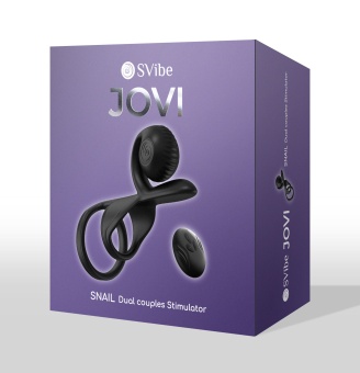 Вибро-насадка с клиторальным стимулятором SVibe Jovi