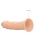 Телесный фаллоимитатор без мошонки Silicone Dildo Without Balls - 15,3 см.