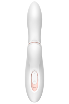 Вибратор с вакуумной стимуляцией клитора Satisfyer Pro G-Spot Rabbit - 22 см