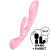 Двусторонний вибратор-кролик с 3 моторами Satisfyer Triple Oh розовый