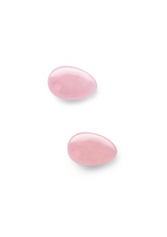 Вагинальные шарики Le Wand Crystal Yoni Eggs розовый кварц