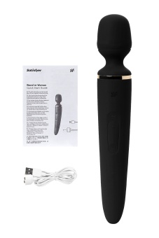 Вибромассажёр Satisfyer Wand-er Woman чёрный