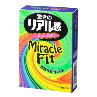 Анатомические презервативы Sagami Miracle Fit - 5 шт