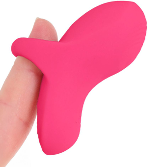 Мини-вибратор на палец Fuzu Sensa Skin Activated Vibe розовый