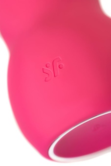 Вакуумный вибростимулятор Satisfyer Pro To Go 1 малиновый