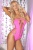 Эффектное боди без бретелей с разрезами JUICEBOX SEAMLESS BODYSUIT